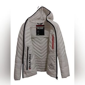 🤍PAJAR White Packable Puffer Canadian Jacket